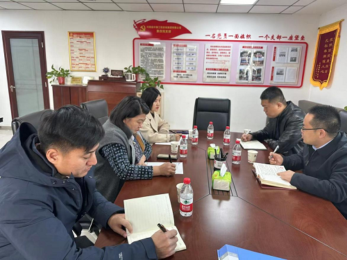 河南省中豫工程咨詢集團有限公司副總陳斌帶隊到河南豫信招標有限責(zé)任公司檢查安全生產(chǎn)工作